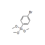 (4-Bromophenyl)trimethoxysilane