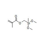[Dimethoxy(methyl)silyl]methyl Methacrylate