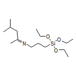 N-(4-Methylpentan-2-ylidene)-3-(triethoxysilyl)-1-propanamine