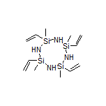 2,4,6,8-Tetramethyl-2,4,6,8-tetravinyl-1,3,5,7,2,4,6,8-tetrazatetrasilocane