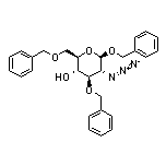 Benzyl 2-Azido-3,6-di-O-benzyl-2-deoxy-beta-D-glucopyranoside