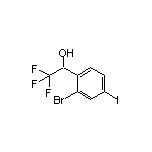 2-Bromo-4-iodo-alpha-(trifluoromethyl)benzyl Alcohol