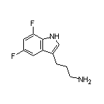 3-(5,7-Difluoro-3-indolyl)-1-propanamine