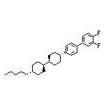 trans,trans-3,4-Difluoro-4’-(4’-pentylbicyclohexyl-4-yl)biphenyl