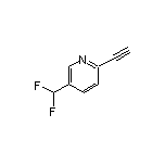 5-(Difluoromethyl)-2-ethynylpyridine