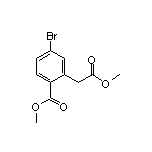 Methyl 4-Bromo-2-(2-methoxy-2-oxoethyl)benzoate
