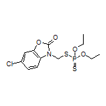 S-[(6-Chloro-2-oxobenzo[d]oxazol-3(2H)-yl)methyl] O,O-Diethyl Phosphorodithioate