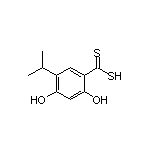 2,4-Dihydroxy-5-isopropylbenzodithioic Acid