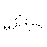 4-Boc-1,4-oxazepan-6-methanamine