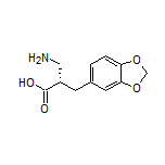 (S)-3-Amino-2-(benzo[d][1,3]dioxol-5-ylmethyl)propanoic Acid