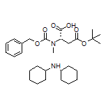 Dicyclohexylamine (S)-2-[Cbz(methyl)amino]-4-(tert-butoxy)-4-oxobutanoate