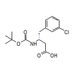 (R)-3-(Boc-amino)-4-(3-chlorophenyl)butanoic Acid