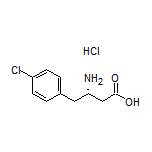 (S)-3-Amino-4-(4-chlorophenyl)butanoic Acid Hydrochloride