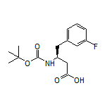 (S)-3-(Boc-amino)-4-(3-fluorophenyl)butanoic Acid