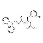 (S)-3-(Fmoc-amino)-4-(3-fluorophenyl)butanoic Acid