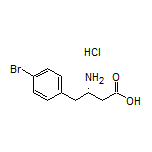 (S)-3-Amino-4-(4-bromophenyl)butanoic Acid Hydrochloride