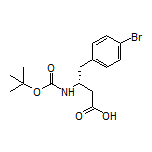 (R)-3-(Boc-amino)-4-(4-bromophenyl)butanoic Acid