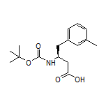 (S)-3-(Boc-amino)-4-(m-tolyl)butanoic Acid
