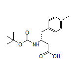 (R)-3-(Boc-amino)-4-(p-tolyl)butanoic Acid
