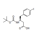 (S)-3-(Boc-amino)-4-(4-iodophenyl)butanoic Acid