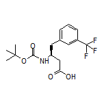 (S)-3-(Boc-amino)-4-[3-(trifluoromethyl)phenyl]butanoic Acid