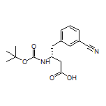 (R)-3-(Boc-amino)-4-(3-cyanophenyl)butanoic Acid