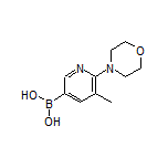 5-Methyl-6-morpholinopyridine-3-boronic Acid