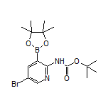 2-(Boc-amino)-5-bromopyridine-3-boronic Acid Pinacol Ester