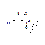 5-Chloro-2-methoxypyridine-3-boronic Acid Pinacol Ester