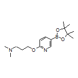 6-[3-(Dimethylamino)propoxy]pyridine-3-boronic Acid Pinacol Ester