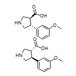 trans-4-(3-Methoxyphenyl)pyrrolidine-3-carboxylic Acid