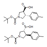 trans-1-Boc-4-(p-tolyl)pyrrolidine-3-carboxylic Acid