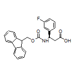 (R)-3-(Fmoc-amino)-3-(3-fluorophenyl)propanoic Acid