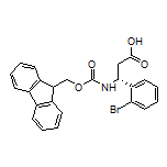 (R)-3-(Fmoc-amino)-3-(2-bromophenyl)propanoic Acid