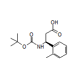 (S)-3-(Boc-amino)-3-(o-tolyl)propanoic Acid