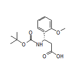 (S)-3-(Boc-amino)-3-(2-methoxyphenyl)propanoic Acid