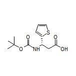 (S)-3-(Boc-amino)-3-(2-thienyl)propanoic Acid