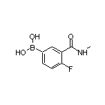 4-Fluoro-3-(methylcarbamoyl)phenylboronic Acid