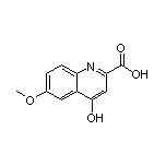 4-Hydroxy-6-methoxyquinoline-2-carboxylic Acid