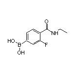 4-(Ethylcarbamoyl)-3-fluorophenylboronic Acid
