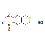 7-Methoxy-6-nitro-1,2,3,4-tetrahydroisoquinoline Hydrochloride