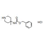 N-Cbz-4-methylpiperidin-4-amine Hydrochloride