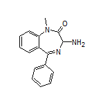 3-Amino-1-methyl-5-phenyl-1H-benzo[e][1,4]diazepin-2(3H)-one