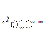 4-(2-Methyl-4-nitrophenoxy)piperidine Hydrochloride