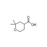 2,2-Dimethyltetrahydro-2H-pyran-4-carboxylic Acid