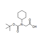 N-Boc-N-cyclohexylglycine