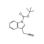 1-Boc-3-(cyanomethyl)indole