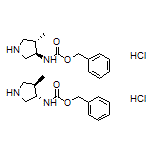 trans-3-(Cbz-amino)-4-methylpyrrolidine Hydrochloride