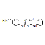 N2-[4-(Aminomethyl)phenyl]-5-fluoro-N4-phenylpyrimidine-2,4-diamine