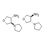 trans-4-(Pyrrolidin-1-yl)tetrahydrofuran-3-amine